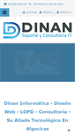 Mobile Screenshot of dinan.es